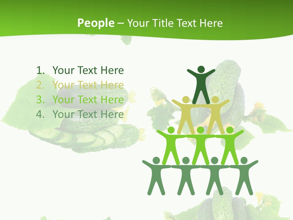 Layer White Blossom PowerPoint Template