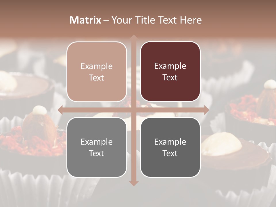 Sweets And Chocolate PowerPoint Template