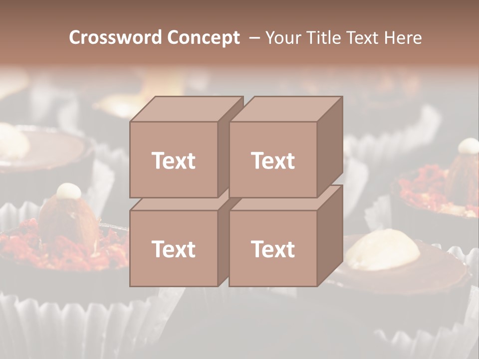 Sweets And Chocolate PowerPoint Template