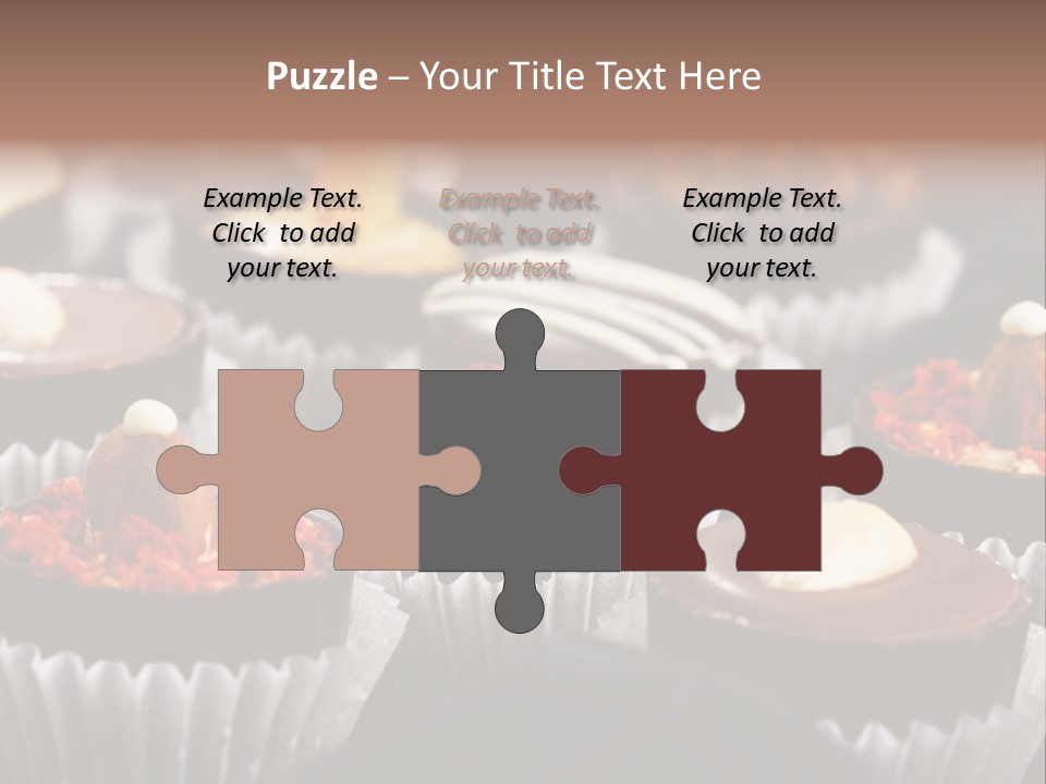 Sweets And Chocolate PowerPoint Template