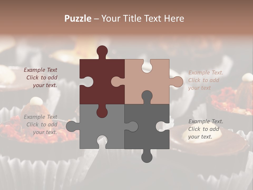 Sweets And Chocolate PowerPoint Template