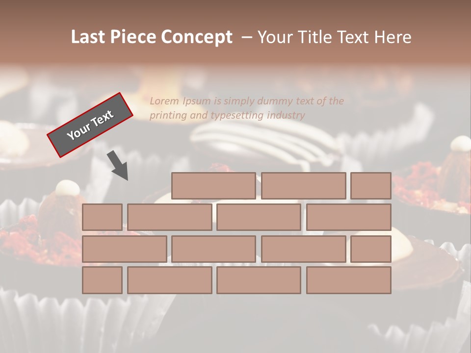 Sweets And Chocolate PowerPoint Template