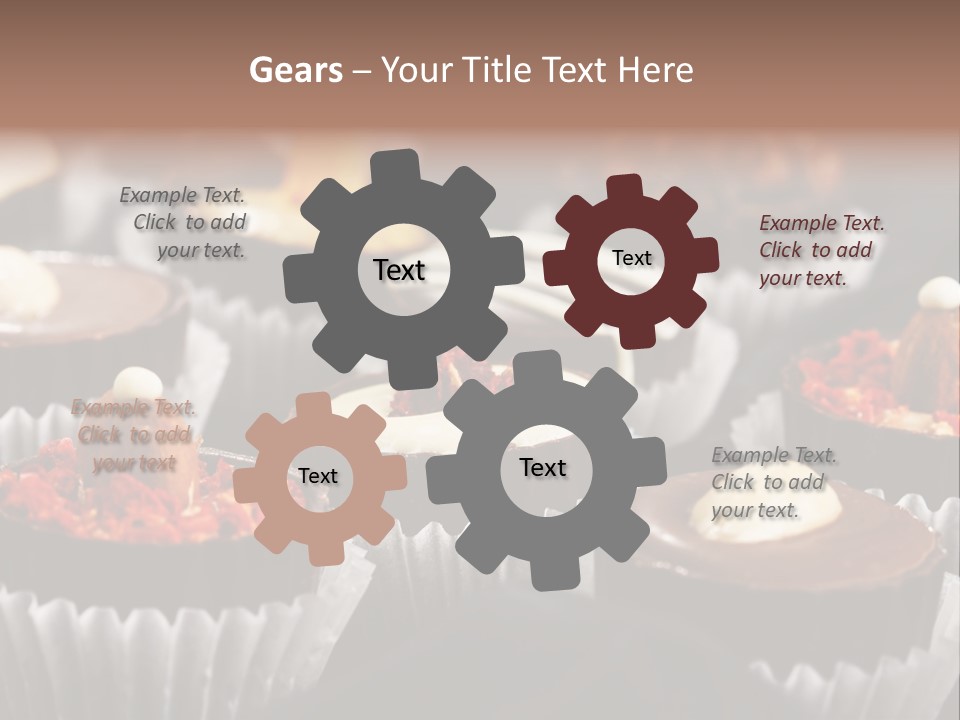 Sweets And Chocolate PowerPoint Template
