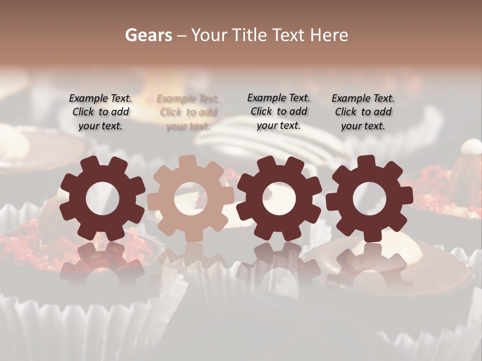 Sweets And Chocolate PowerPoint Template