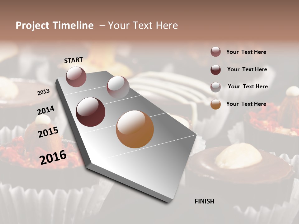 Sweets And Chocolate PowerPoint Template