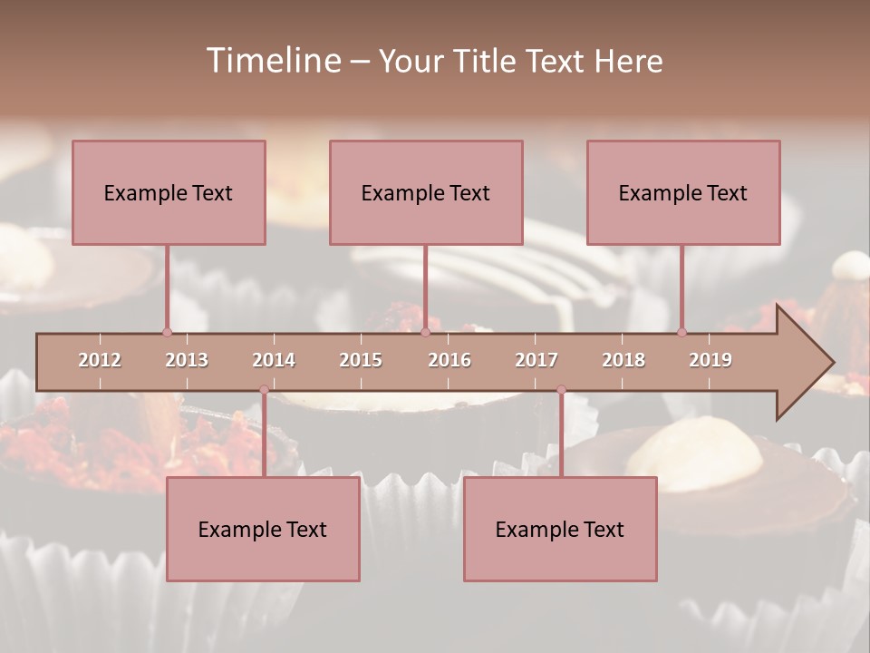 Sweets And Chocolate PowerPoint Template