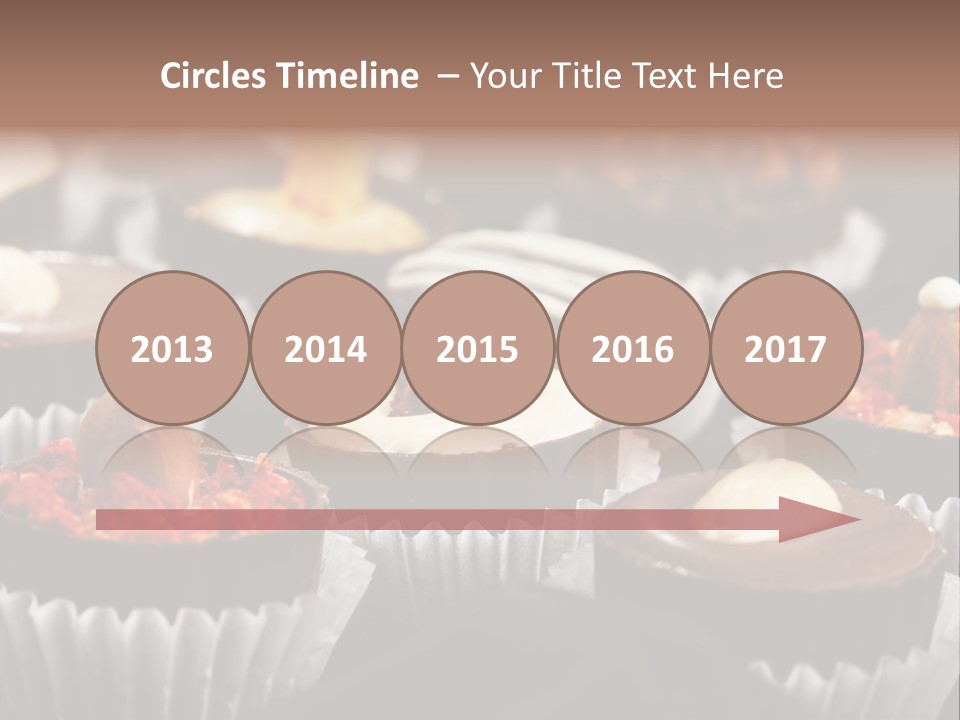 Sweets And Chocolate PowerPoint Template