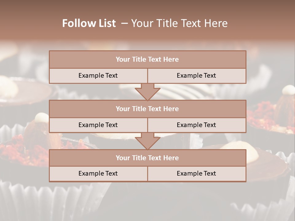 Sweets And Chocolate PowerPoint Template