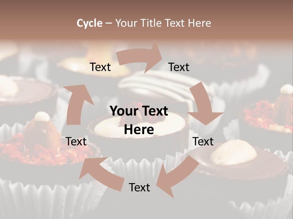 Sweets And Chocolate PowerPoint Template