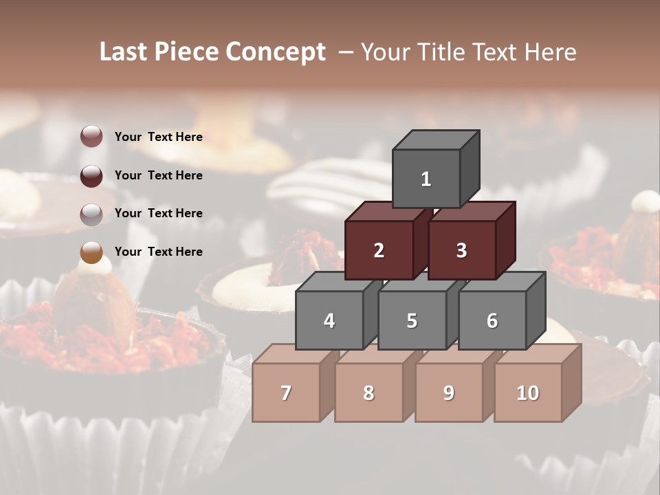 Sweets And Chocolate PowerPoint Template