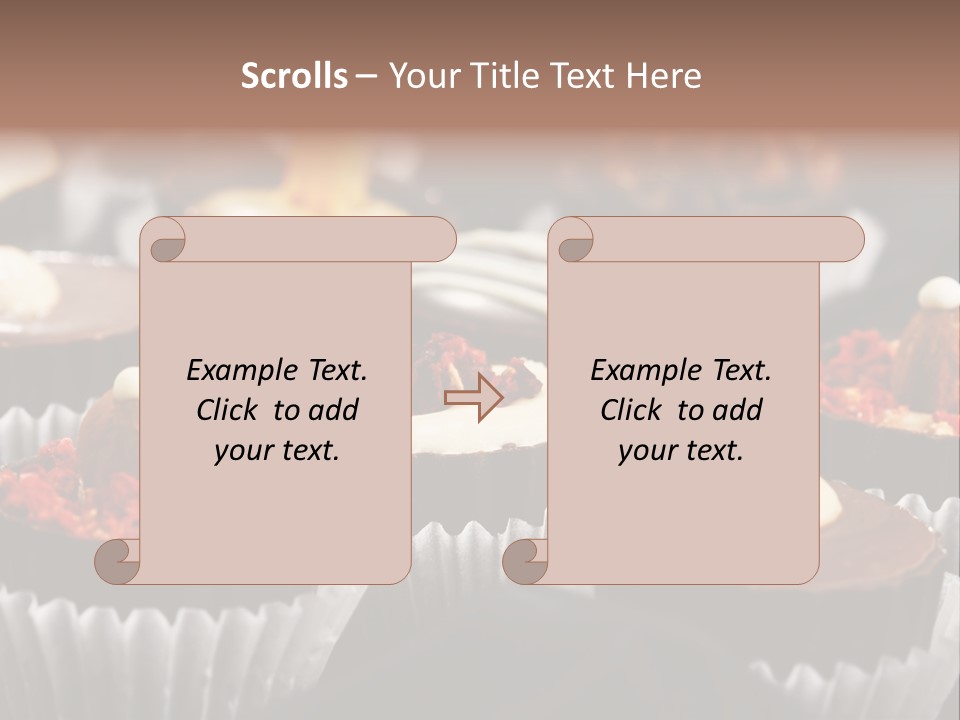 Sweets And Chocolate PowerPoint Template