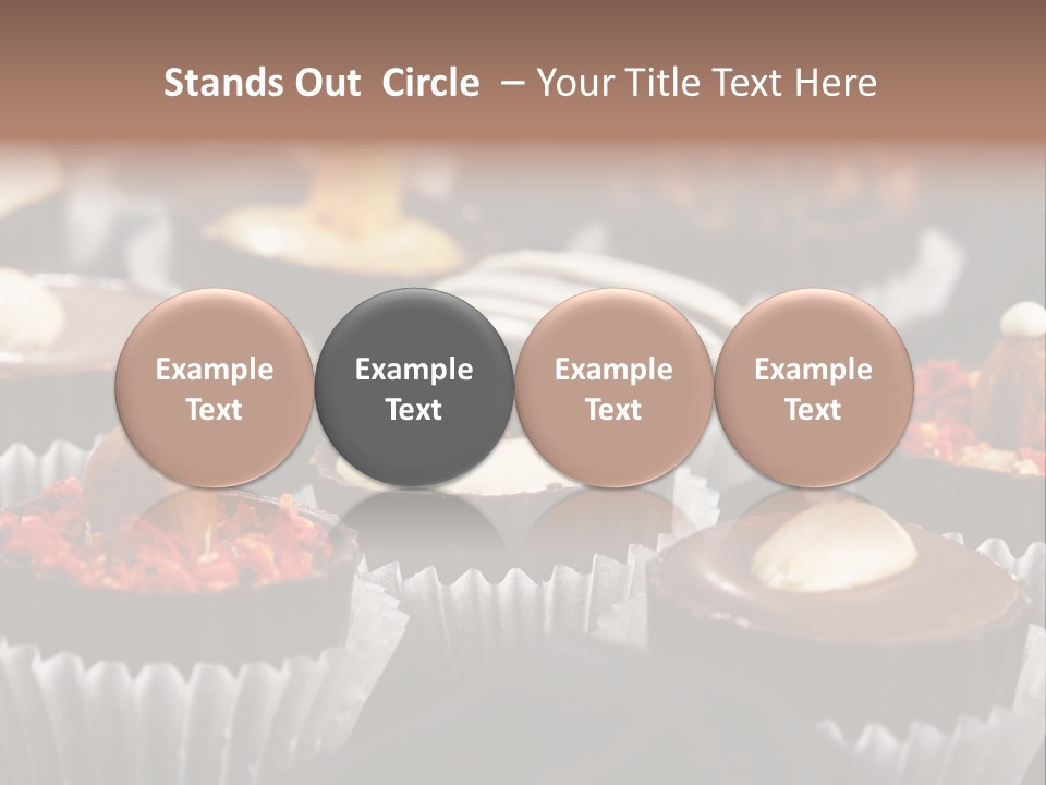 Sweets And Chocolate PowerPoint Template