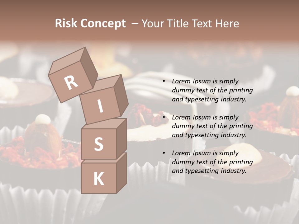 Sweets And Chocolate PowerPoint Template