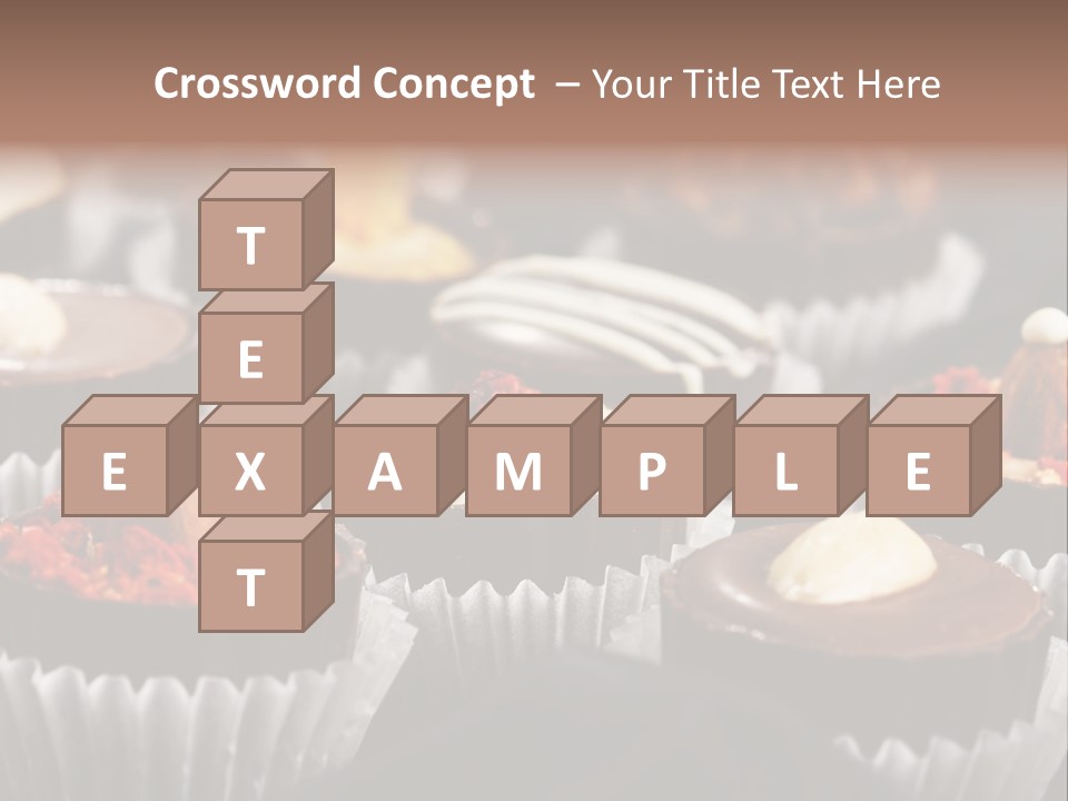 Sweets And Chocolate PowerPoint Template
