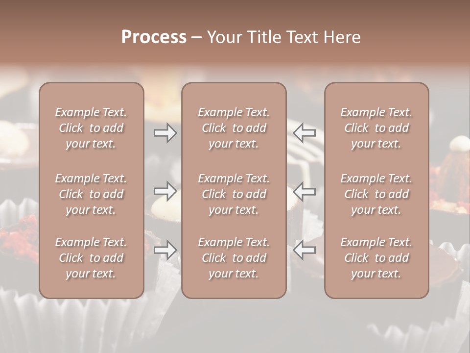 Sweets And Chocolate PowerPoint Template