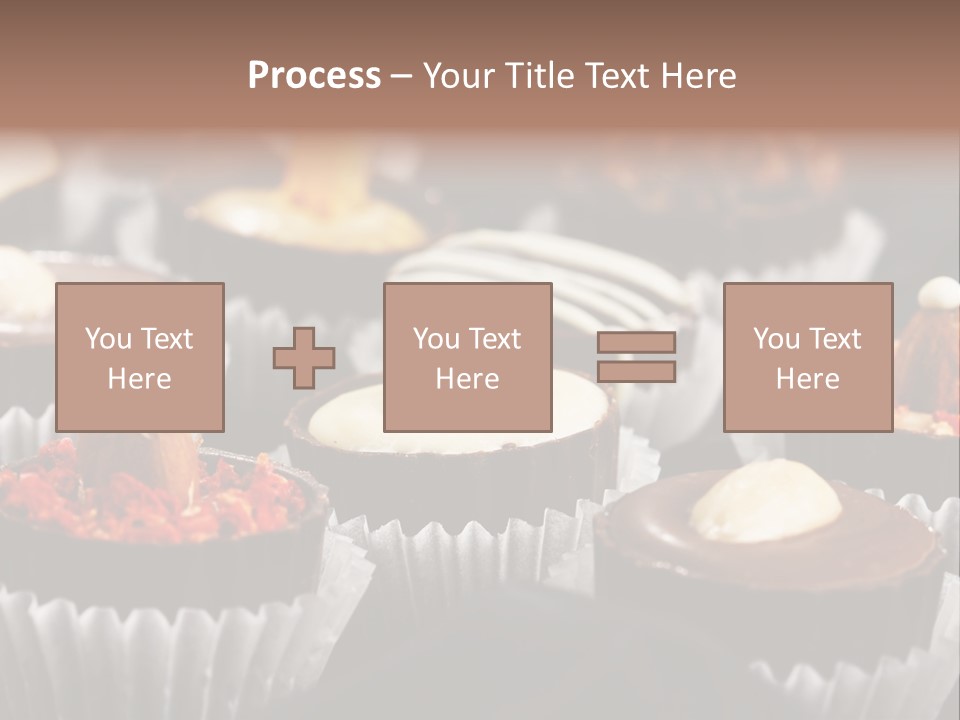 Sweets And Chocolate PowerPoint Template