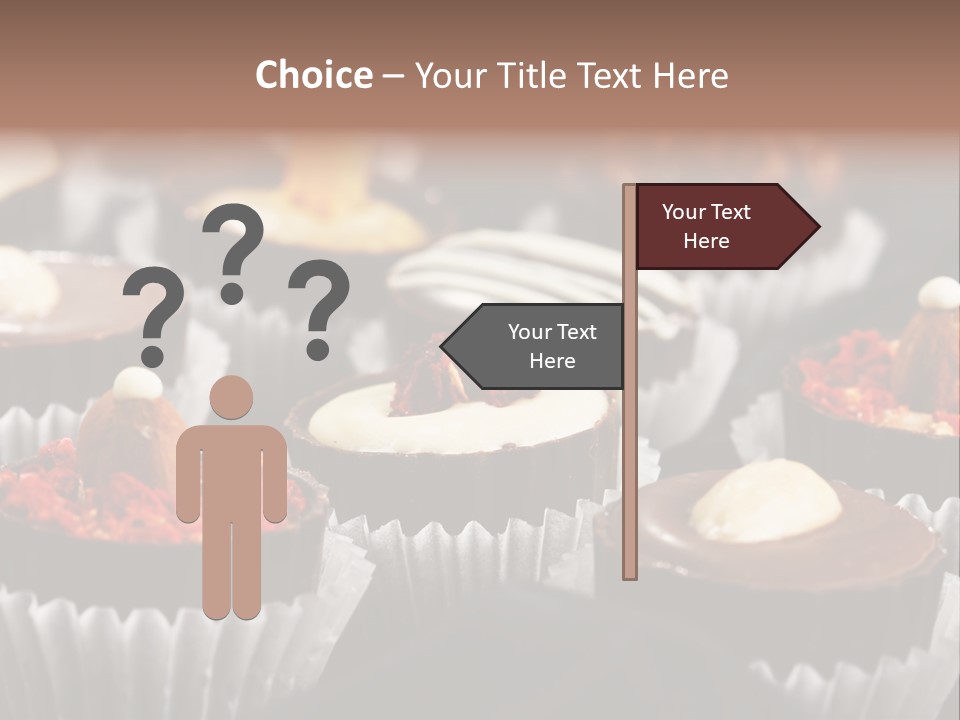 Sweets And Chocolate PowerPoint Template