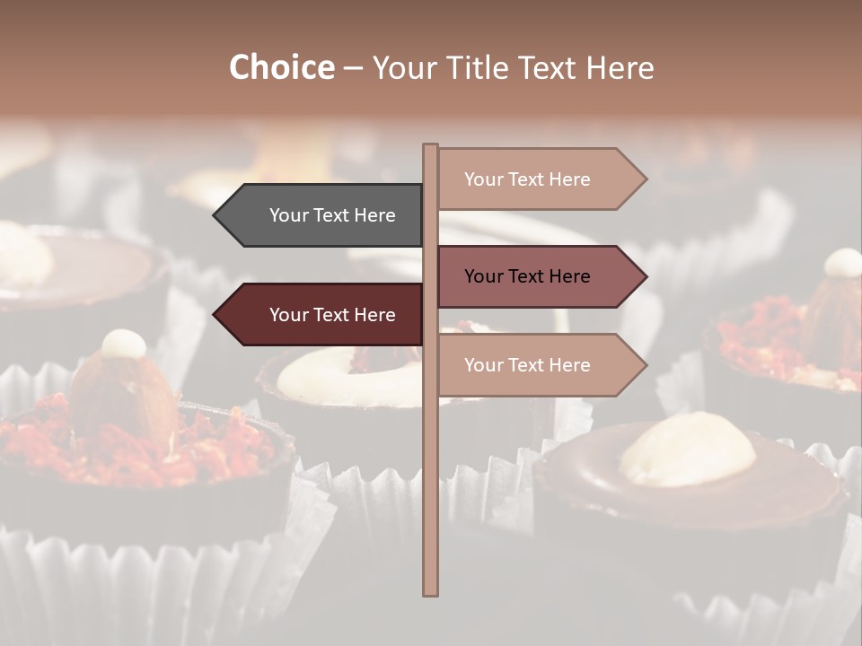 Sweets And Chocolate PowerPoint Template