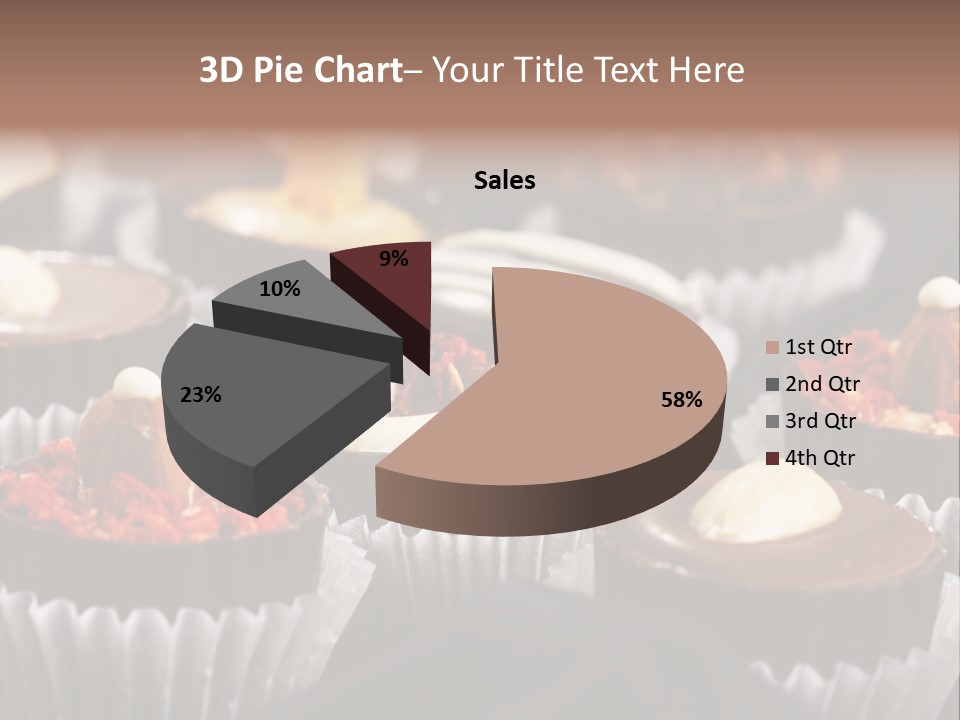 Sweets And Chocolate PowerPoint Template