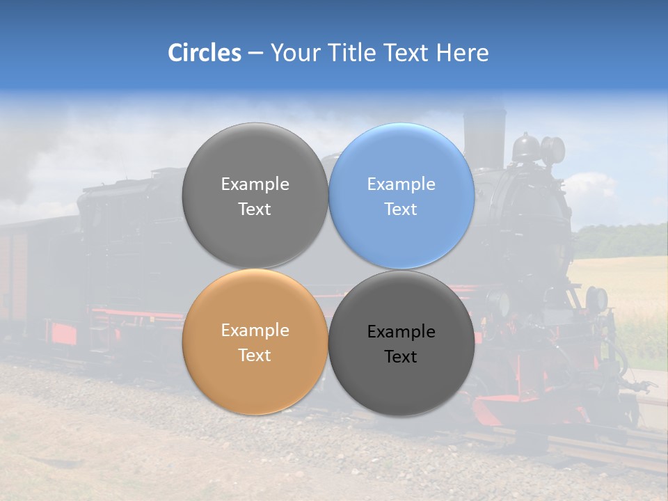 Steam Train PowerPoint Template