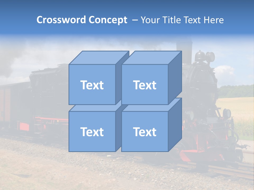 Steam Train PowerPoint Template