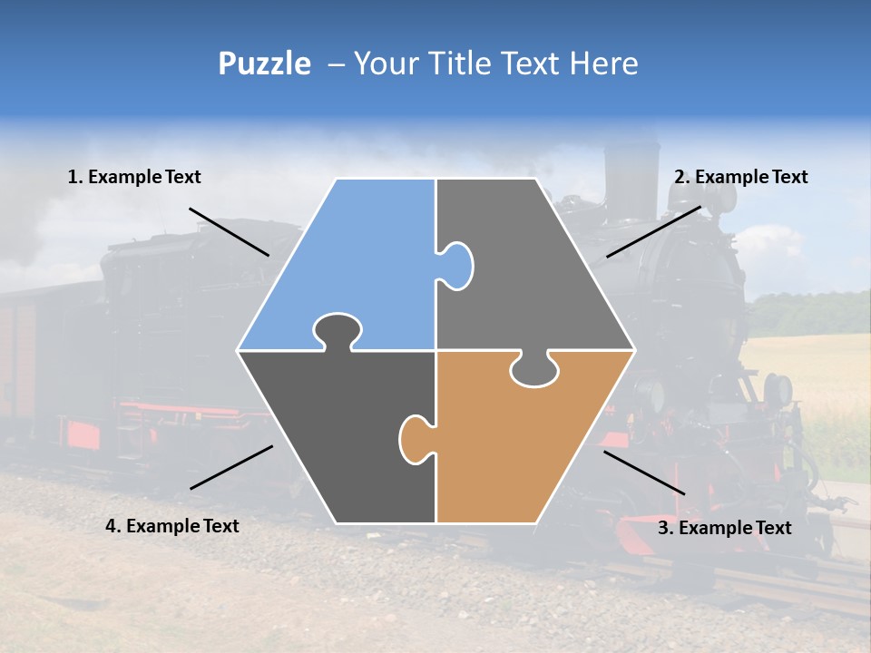 Steam Train PowerPoint Template