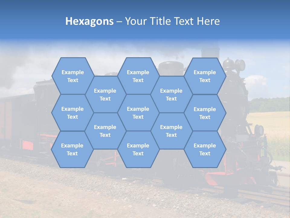 Steam Train PowerPoint Template