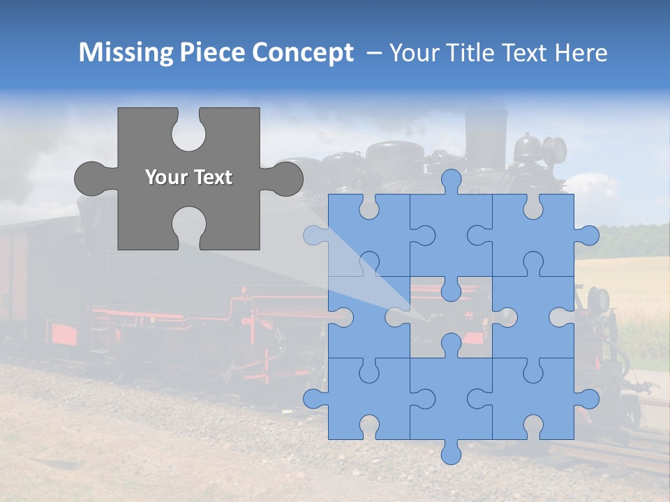 Steam Train PowerPoint Template