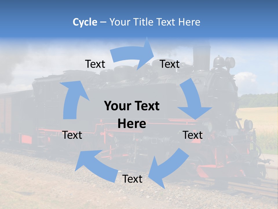 Steam Train PowerPoint Template