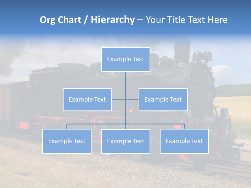Steam Train PowerPoint Template