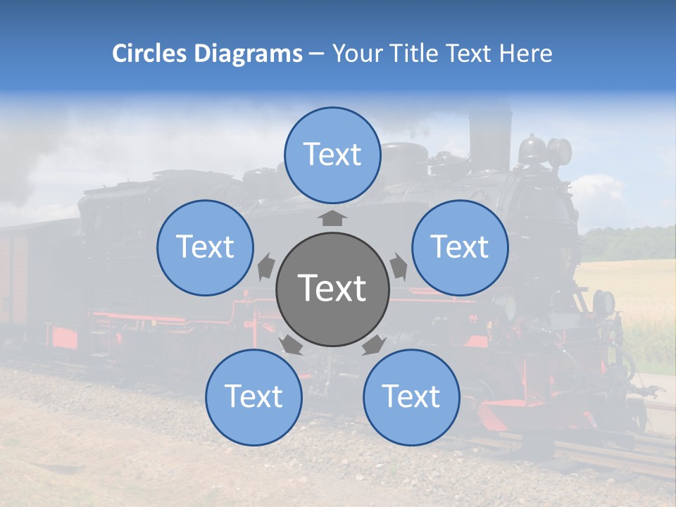 Steam Train PowerPoint Template