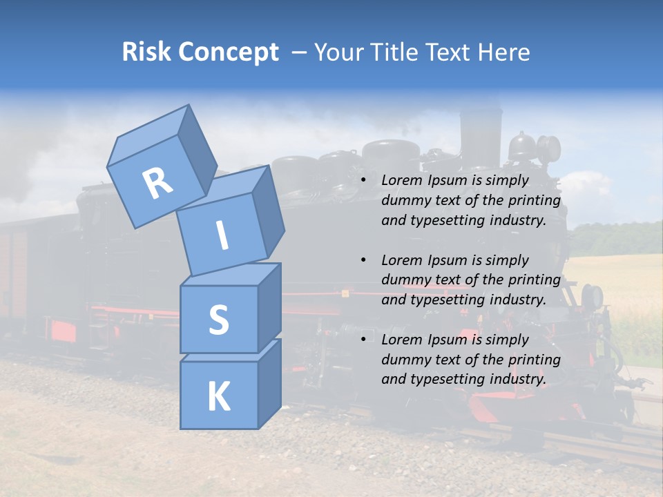 Steam Train PowerPoint Template