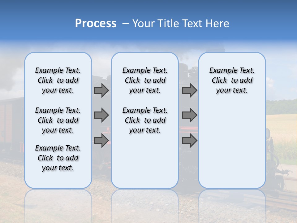 Steam Train PowerPoint Template