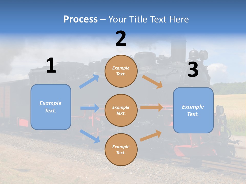Steam Train PowerPoint Template