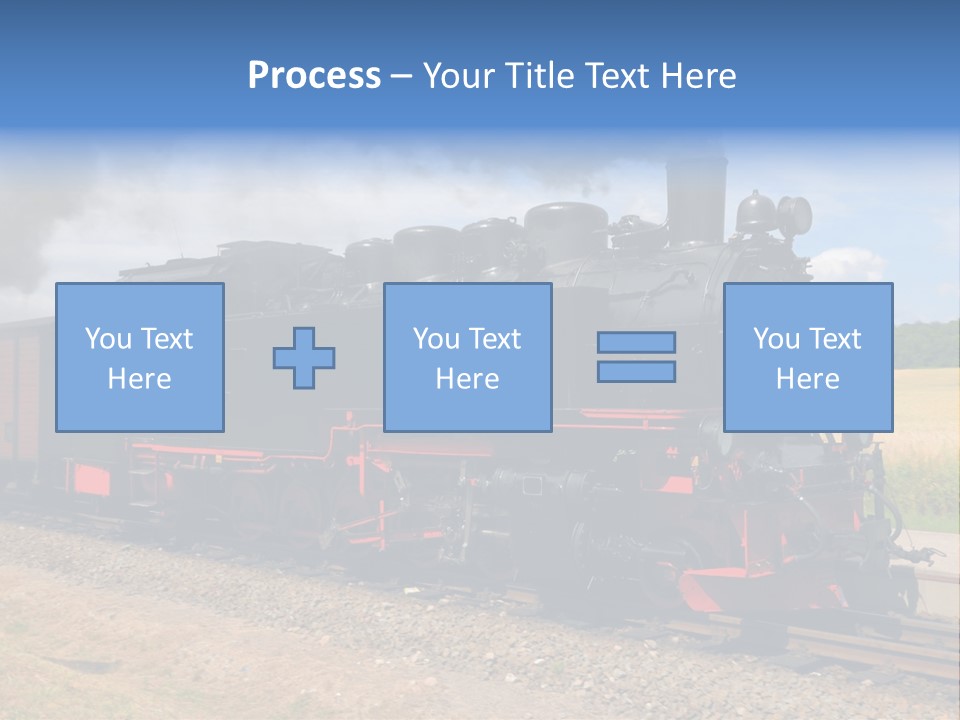 Steam Train PowerPoint Template