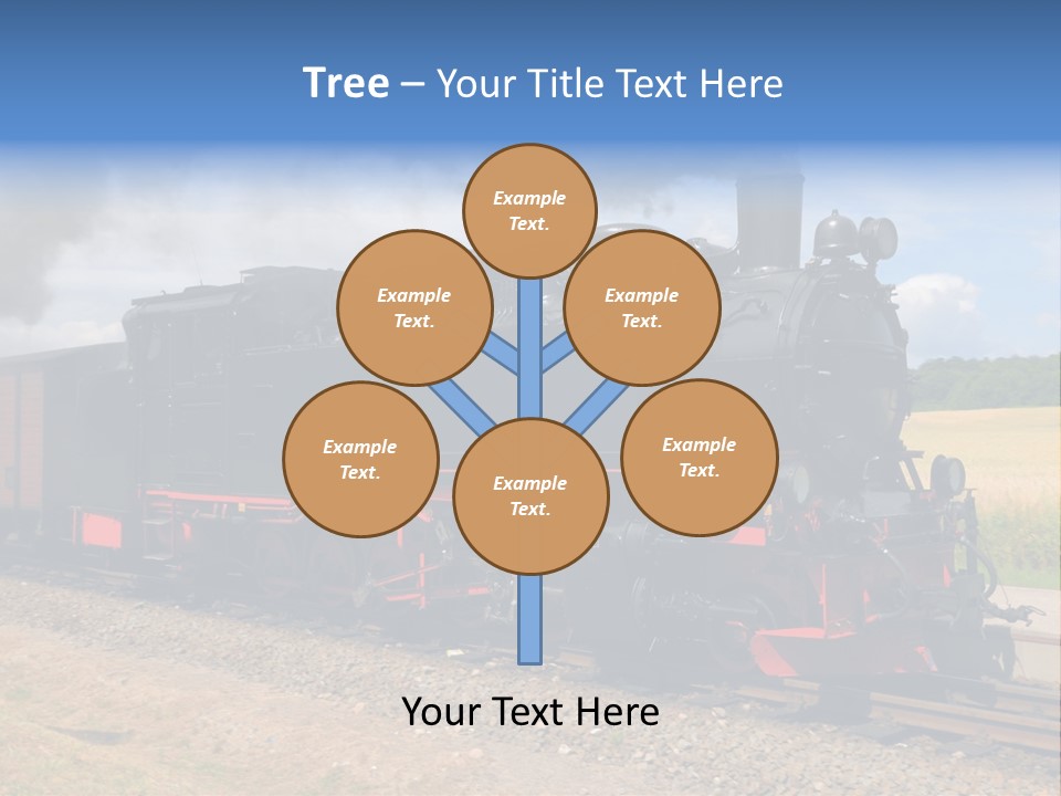 Steam Train PowerPoint Template