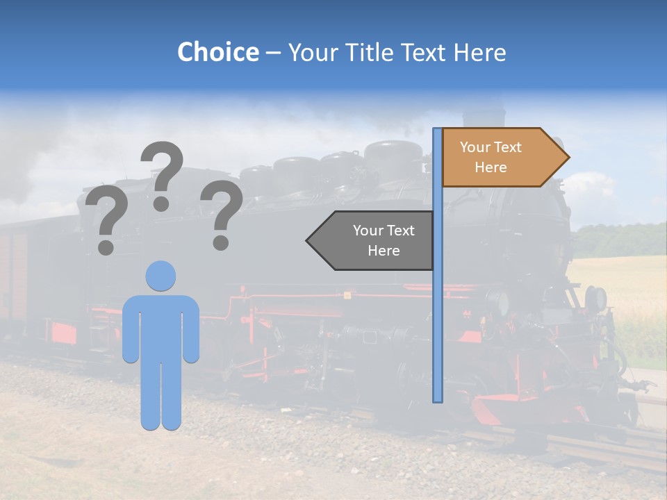 Steam Train PowerPoint Template