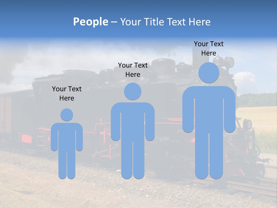 Steam Train PowerPoint Template