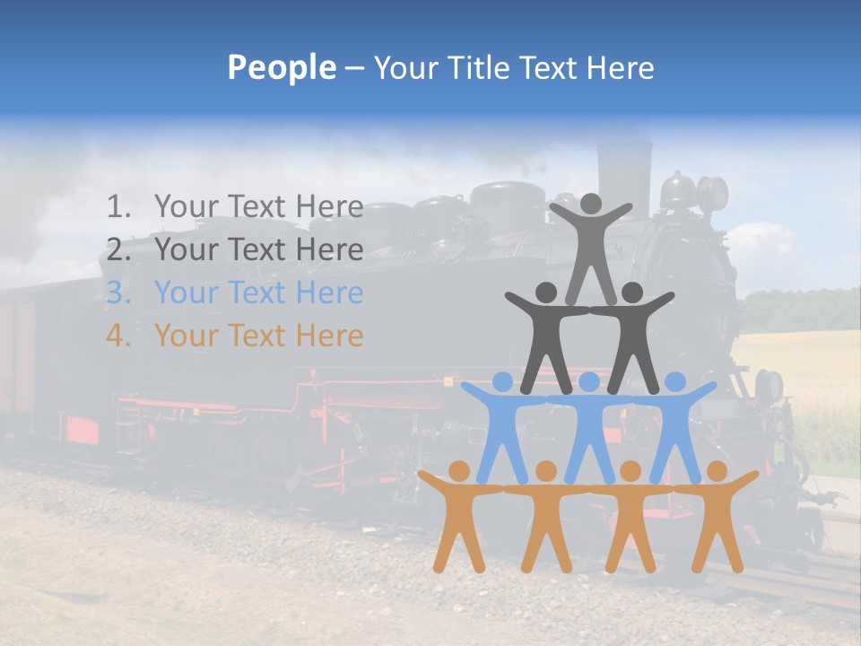 Steam Train PowerPoint Template