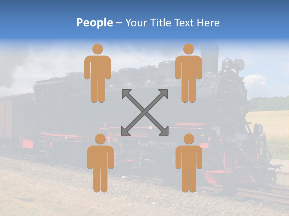 Steam Train PowerPoint Template