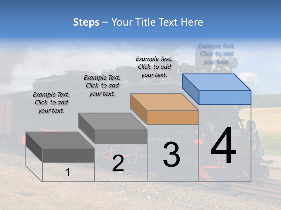 Steam Train PowerPoint Template