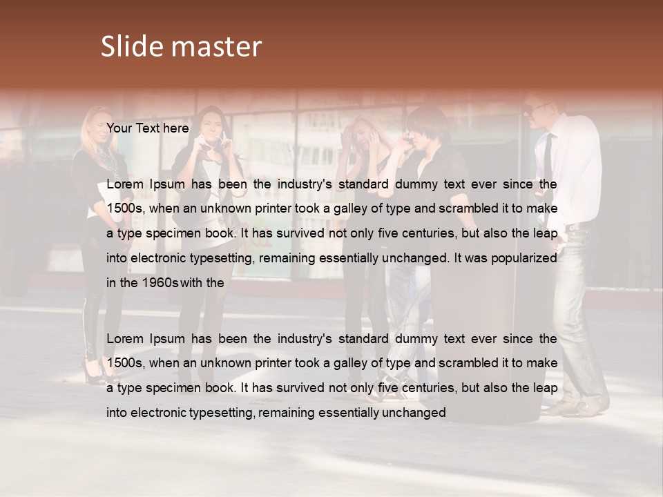 Temas Wordpress Gratis PowerPoint Template
