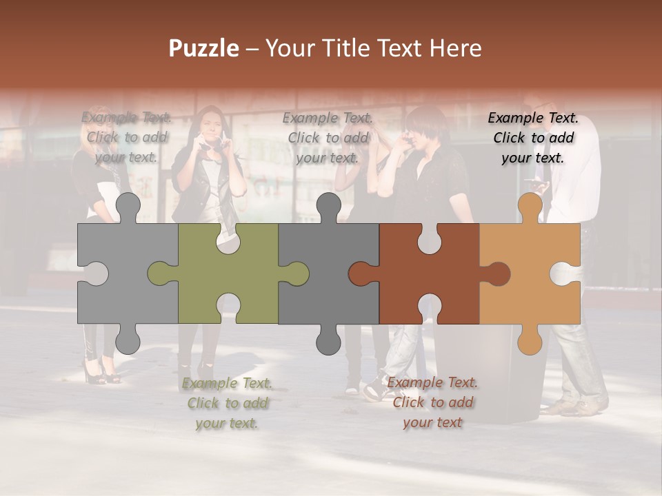 Temas Wordpress Gratis PowerPoint Template