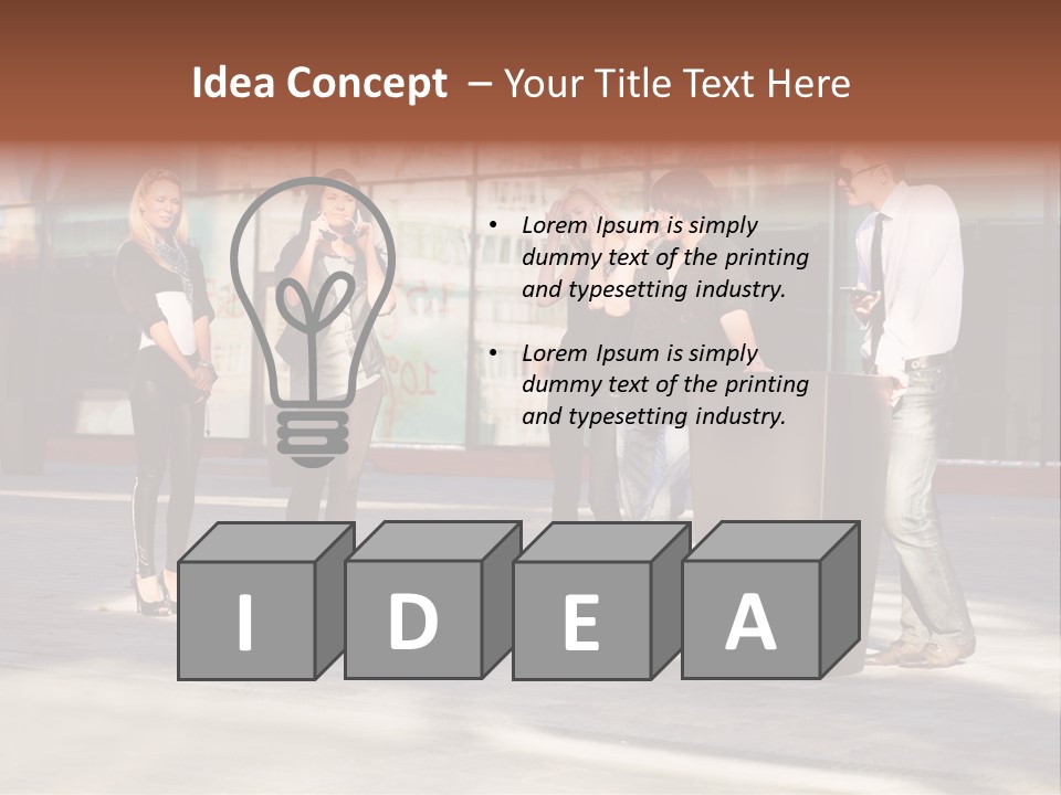 Temas Wordpress Gratis PowerPoint Template