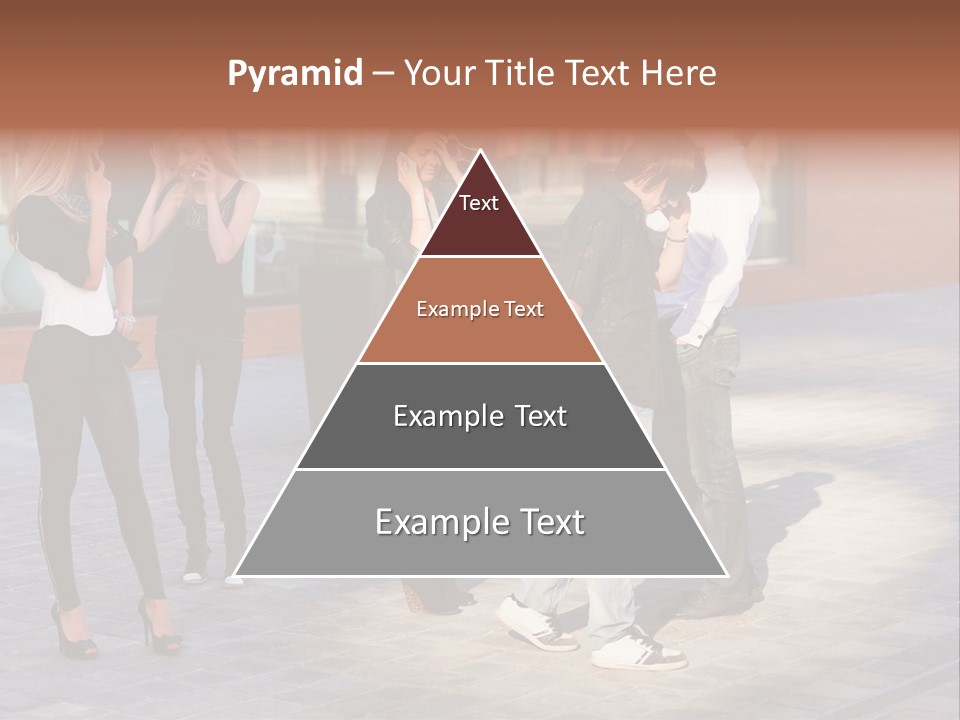 Model Lifestyle Teenager PowerPoint Template