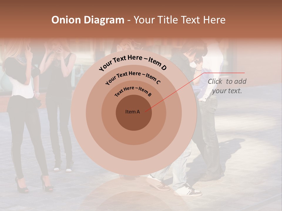 Model Lifestyle Teenager PowerPoint Template