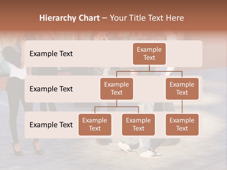 Model Lifestyle Teenager PowerPoint Template