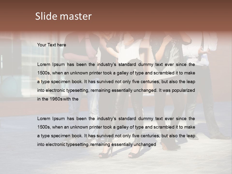 People Calling PowerPoint Template