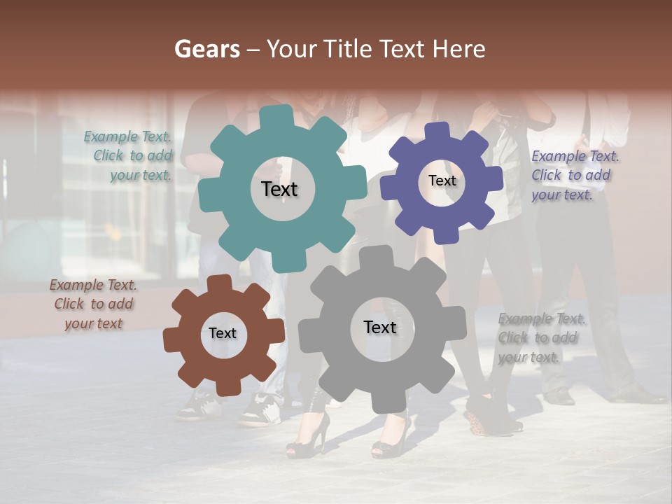 People Calling PowerPoint Template