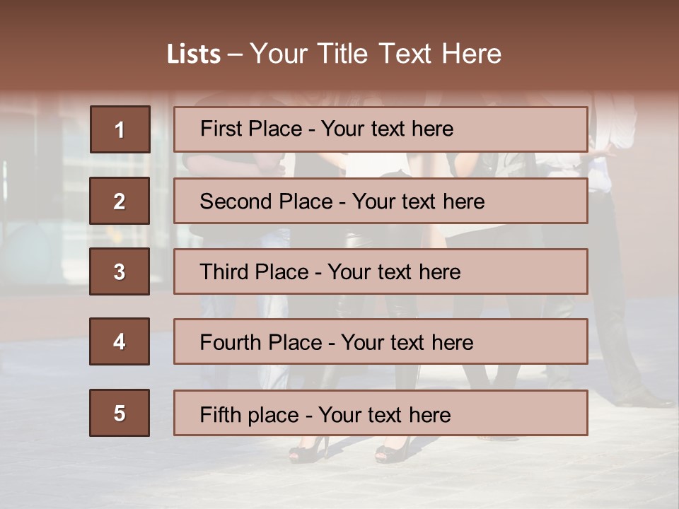 People Calling PowerPoint Template